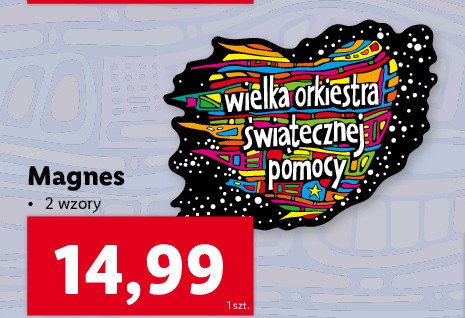 Magnes wielka orkiestra 艣wi膮tecznej pomocy promocja