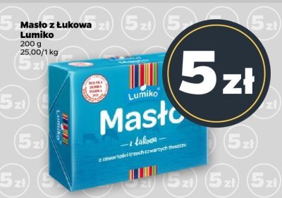 Masło z Łukowa Łumiko 200 g promocja w Netto