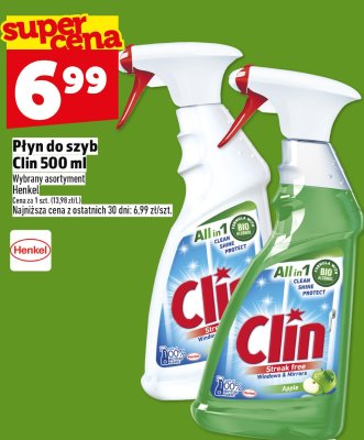 Płyn do szyb Clin promocja w TOPAZ