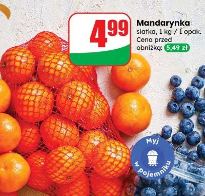 Mandarynka siatka promocja w Dino