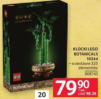 Klocki LEGO Botanicals 10344 w zestawie 325 elementów promocja w Selgros