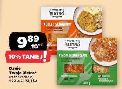 Danie (różne rodzaje) 400 g promocja w Netto