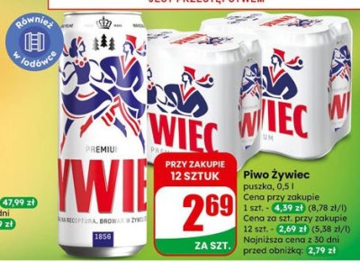 Piwo promocja w Dino