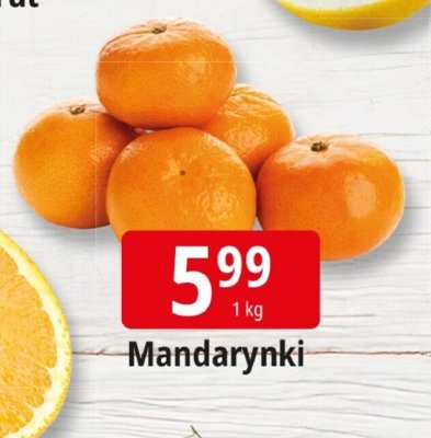 Mandarynki promocja w Leclerc