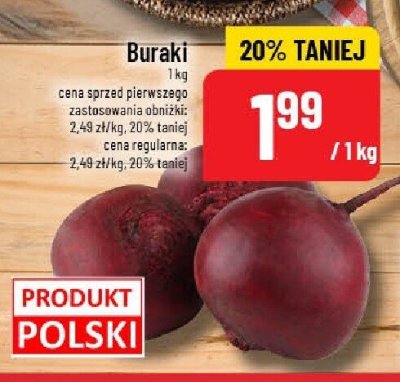 Buraki promocja w POLOmarket