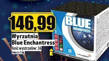 Wyrzutnia Blue Enchantress Ilość wystrzałów: 36 promocja w TOPAZ