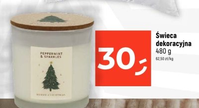 Świeca dekoracyjna 480 g promocja w Dealz