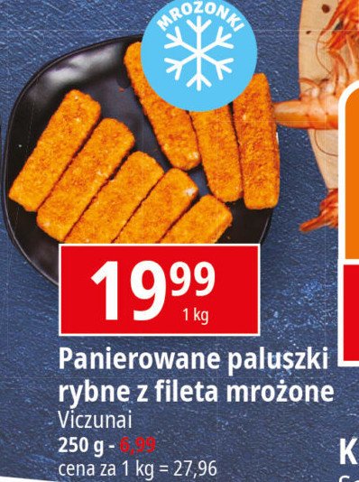 Paluszki rybne Vici promocja w Leclerc