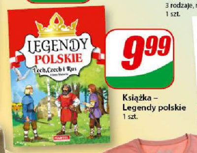 Ksi膮偶ka - legendy polskie: lech, czech i rus promocja