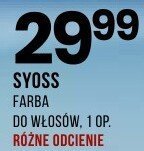 Farba do włosów SYOSS różne rodzaje promocja w Drogerie Natura