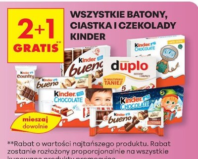 Kinder Bueno promocja w Biedronka
