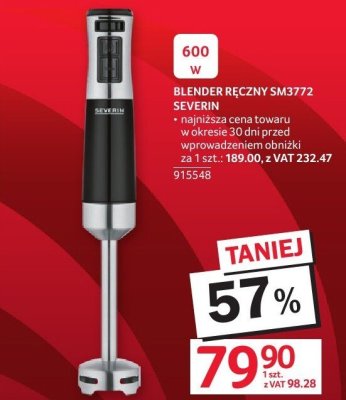 Blender ręczny SEVERIN SM3772 promocja w Selgros