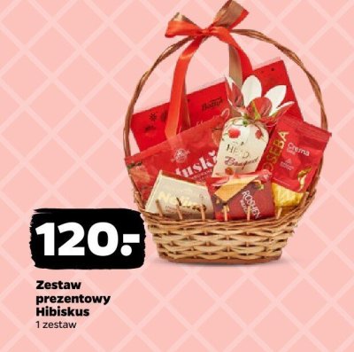 Zestaw prezentowy Hibiskus promocja w Netto