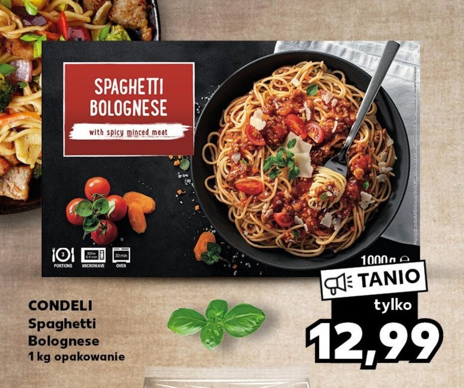 Spaghetti bolognese CONDELI promocja