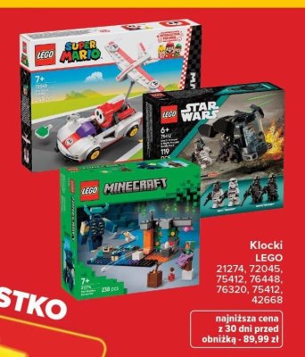 Klocki LEGO Super Mario 72045 promocja w Carrefour