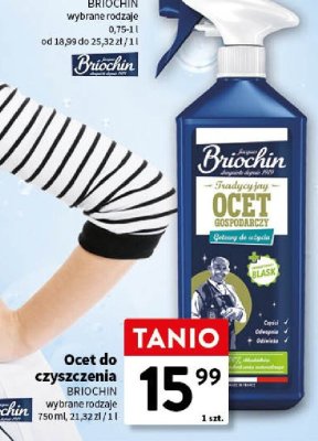 Ocet do czyszczenia Briochin promocja w Intermarche