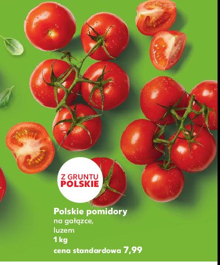 Pomidory gałązka promocja w Kaufland