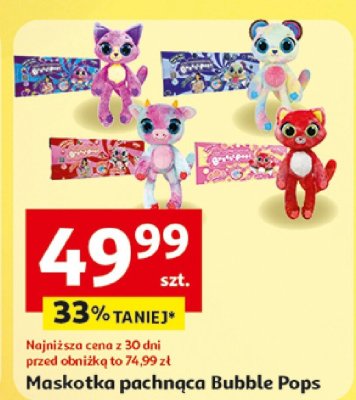 Maskotka pachnąca Bubble Pops promocja w Auchan