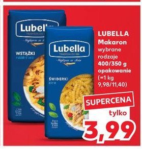 Makaron wstążka cięta Lubella makaron promocja