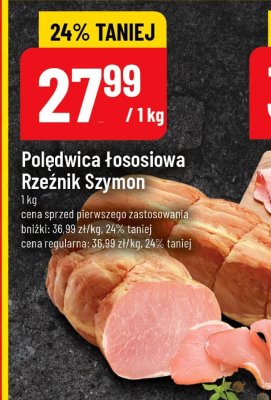 Polędwica łososiowa Rzeźnik Szymon promocja w POLOmarket