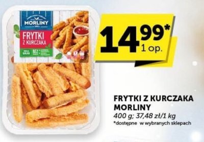 Frytki z kurczaka Morliny promocja w Groszek