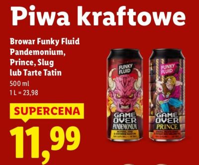 Piwo kraftowe Slug promocja w Lidl