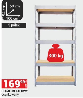 Regał REGAŁ METALOWY promocja w Merkury Market