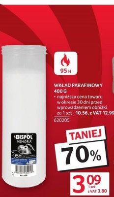 Wkład parafinowy 400G promocja w Selgros