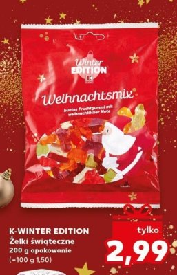 Żelki K-Winter Edition świąteczne promocja w Kaufland
