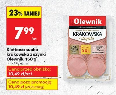 Kie艂basa promocja w Biedronka