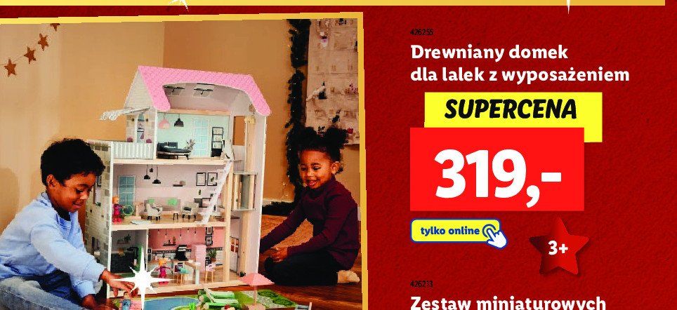 Domek dla lalek promocja