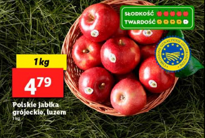 Jab艂ka gr贸jeckie Ryneczek lidla promocja