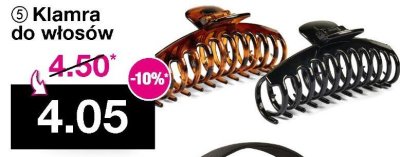 Klamra do włosów promocja w Woolworth