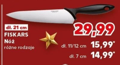 Nóż FISKARS różne rodzaje dł. 7 cm promocja w Kaufland