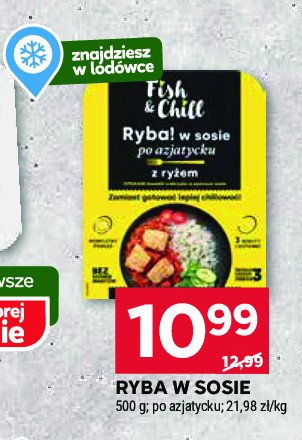 Ryba w sosie po azjatycku Fish & chill promocja