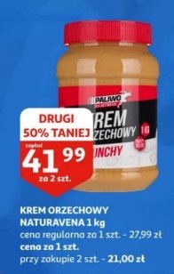Mas艂o orzechowe crunchy Naturavena promocja