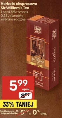 Herbata promocja w Delikatesy Centrum