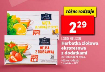 Melisa z truskawk膮 Lord nelson promocja