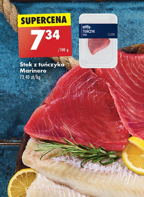 Stek z tuńczyka Marinero promocja