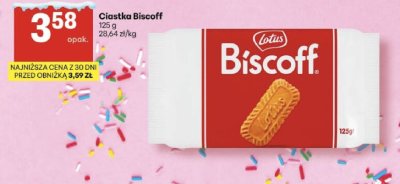 Ciastka Lotus Biscoff promocja w Delikatesy Centrum