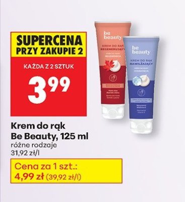 Krem do rąk różne rodzaje promocja w Biedronka