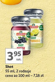 Shot odporność Andros promocja