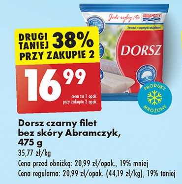 Dorsz atlantycki pol臋dwica bez sk贸ry Abramczyk promocja