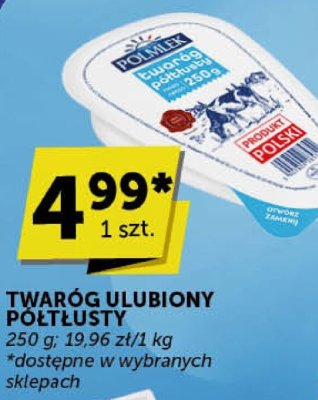Twaróg ulubiony półtłusty promocja w ABC