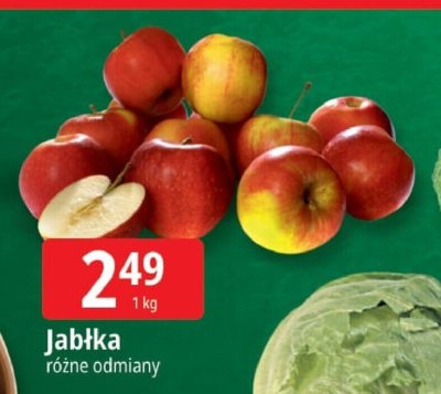 Jabłka różne odmiany promocja w Leclerc