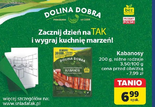 Kabanosy Dolina dobra promocja w Carrefour