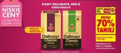 Kawa promocja w Biedronka