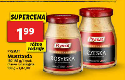 Musztarda czeska Prymat promocja