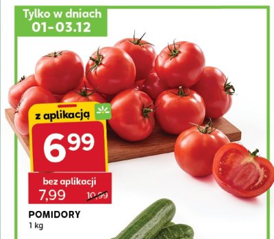Pomidory cherry malinowe promocja w Stokrotka