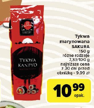 Tykwa marynowana Sakura promocja